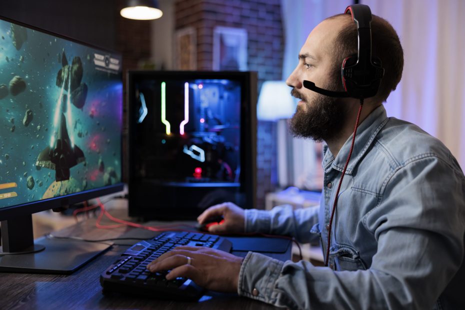 Teclado gamer sem fio